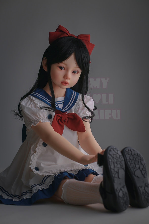 108cm A Cup Occhi Ambra Petite Seno Piccolo Bambola del Sesso Giovane Vista Dettaglio 8