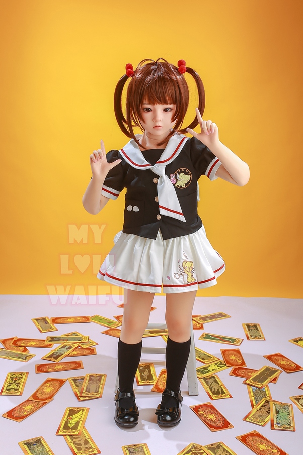 108cm A Cup Extra Large Breasts Petite Occhi Ambra Bambola del Sesso Anime Vista Dettaglio 10