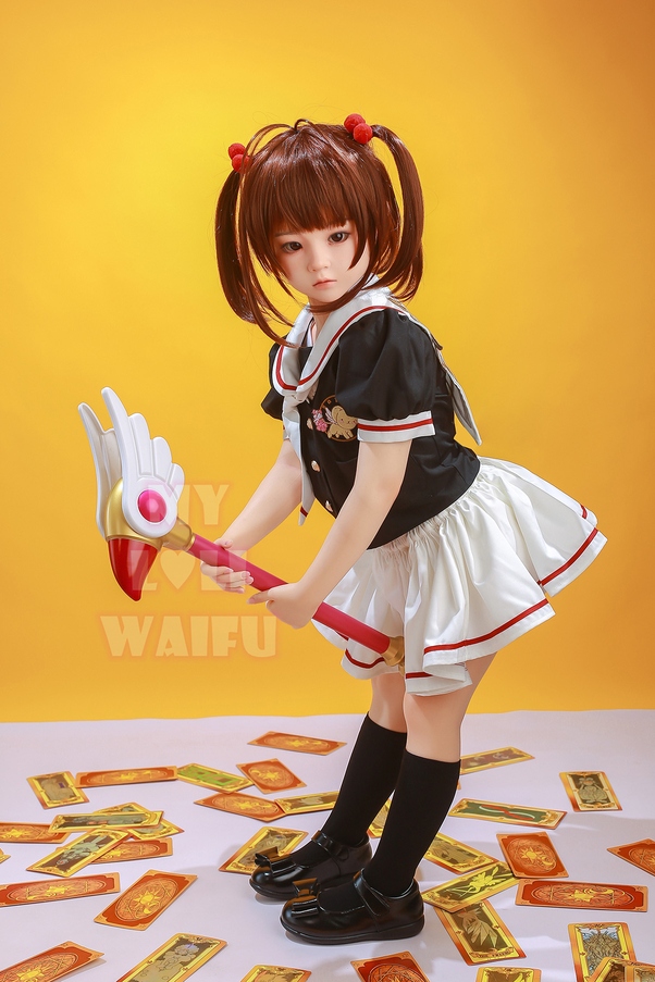 108cm A Cup Occhi Ambra Thin Lips Extra Large Breasts Bambola del Sesso Anime Vista Dettaglio 12