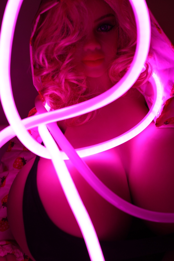 100cm G Cup Rosa Voluttuosa Labbra Carnose Bambola del Sesso Europea Galleria 9