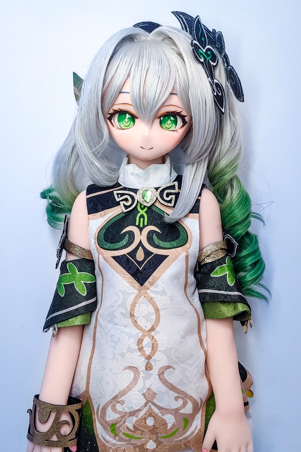 85cm A Cup Thin Lips Occhi Verdi Petite Bambola del Sesso Anime Prodotto