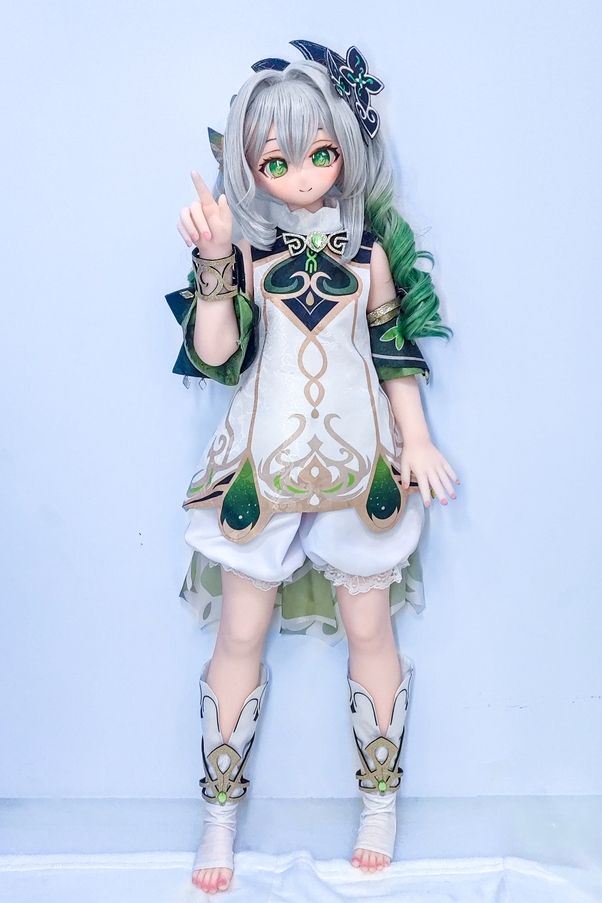 85cm A Cup Occhi Verdi Petite Seno Piccolo Bambola del Sesso Anime Vista Dettaglio 3