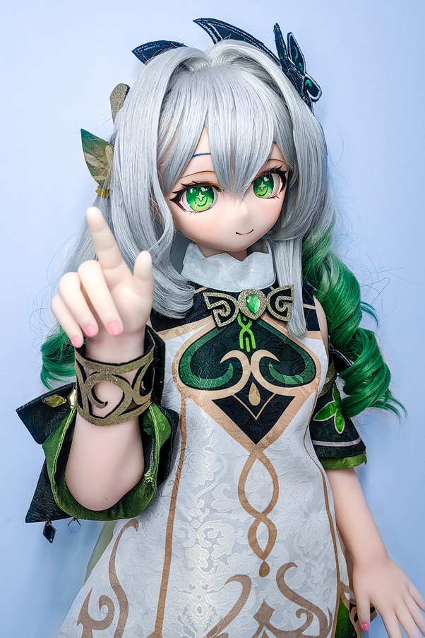 85cm A Cup Thin Lips Occhi Verdi Petite Bambola del Sesso Anime Vista Dettaglio 2