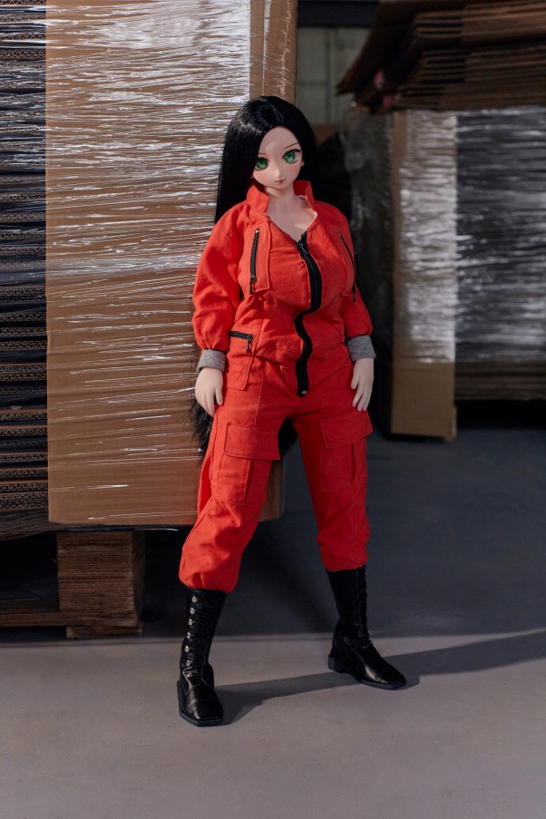 60cm E Cup Occhi Grigi Seno Piccolo Voluttuosa Bambola del Sesso Asiatica Vista Dettaglio 2