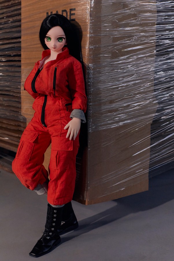 60cm E Cup Voluttuosa Occhi Grigi Seno Piccolo Bambola del Sesso Asiatica Vista Dettaglio 5